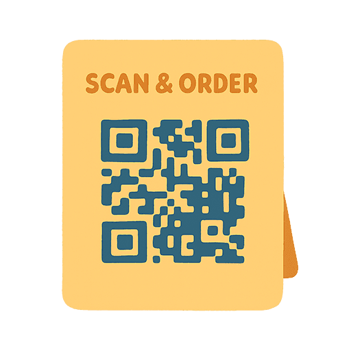 完成したQRメニュー