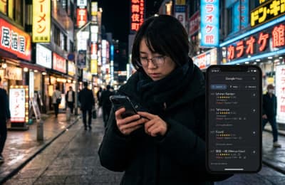 Googleマップの検索順位が低い状態