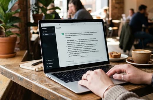 ChatGPTでレストランが推薦されるイメージ