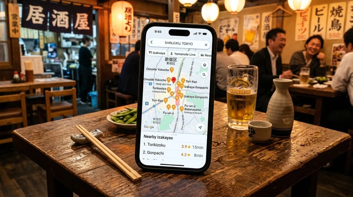 ChatGPT「ローカルプレイス」登場——Google AI Mode・Perplexityと揃った『3大AI検索』が飲食店発見を塗り替える