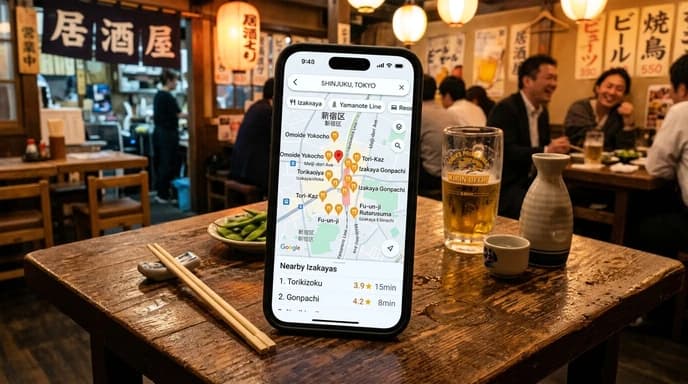 ChatGPT「ローカルプレイス」登場——Google AI Mode・Perplexityと揃った『3大AI検索』が飲食店発見を塗り替える