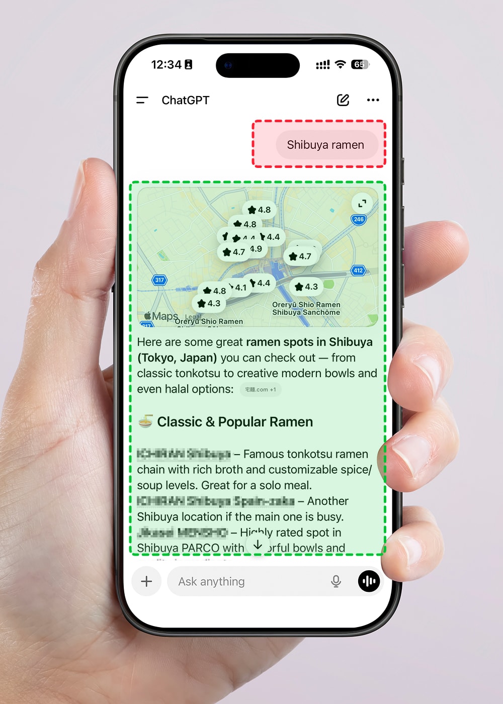 GEO — ChatGPT citing restaurants